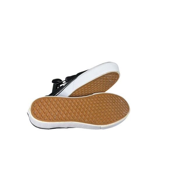 ***SOLD*** Mens Vans Old Skool Slip On Lift Canvas Sneakers Size 10 Black White - Picture 5 of 6